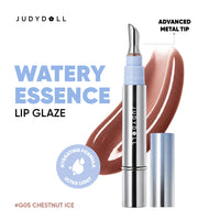 Judydoll Watery Essence Lip Glaze Go5 Chestnut Ice 4pc Set + 1 Full Size Product Worth 25% Value Free