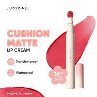 Judydoll Cushion Matte Lock Up Cream N05 Petal Dream 4pc Set + 1 Full Size Product Worth 25% Value Free