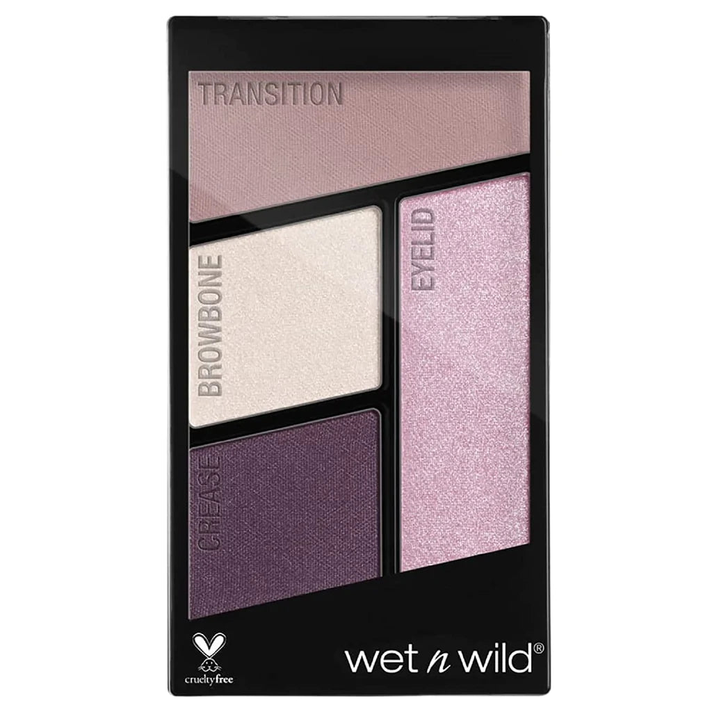 Wet N Wild Color Icon Eyeshadow Quad - Petalette 4pc Set + 1 Full Size Product Worth 25% Value Free