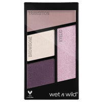 Wet N Wild Color Icon Eyeshadow Quad - Petalette 4pc Set + 1 Full Size Product Worth 25% Value Free