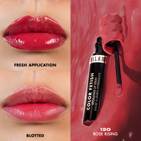 Milani Color Fetish Hydrating Lip Stain-130 Rose Rising 4pc Set + 1 Full Size Product Worth 25% Value Free