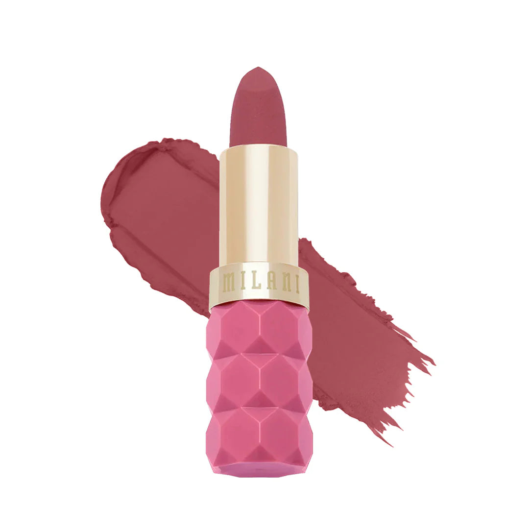 Milani Color Fetish Lipstick Matte - Peony 4pc Set + 1 Full Size Product Worth 25% Value Free