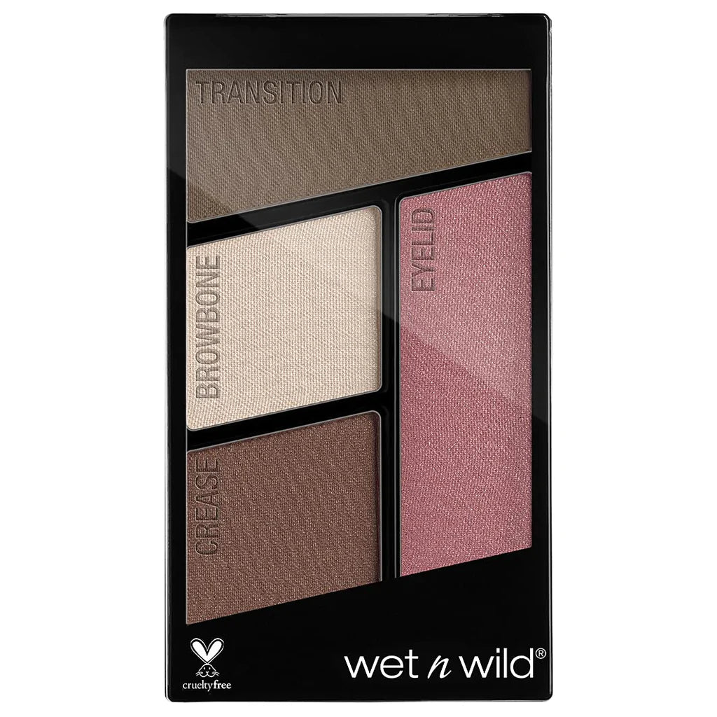 Wet N Wild Color Icon Eyeshadow Quad - Sweet As Candy 4pc Set + 1 Full Size Product Worth 25% Value Free