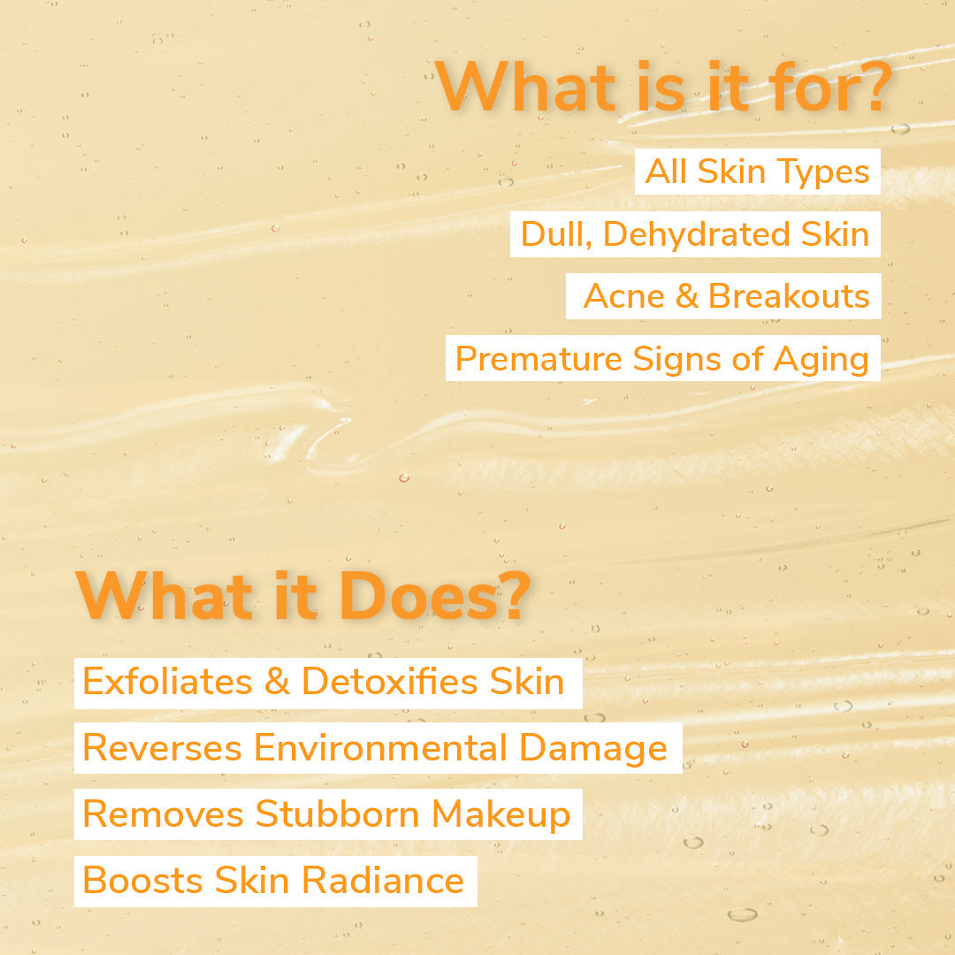 Koric Daily Glow Vitamin C Exfoliating Cleanser 3pc Set + 1 Full Size Product Worth Rs 495 Free