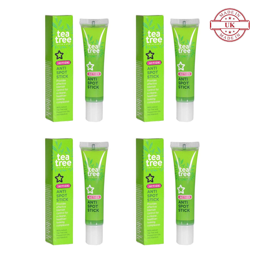 Superdrug Tea Tree Spot Gel 15ml 4Pcs Set