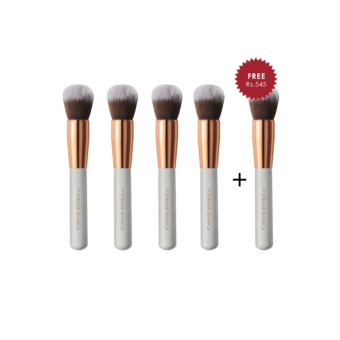 Pigment Play Blush Brush 4pc Set + 1 Full Size Product Worth 25% Value Free