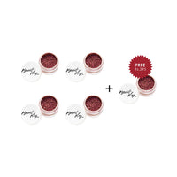 Pigment Play Iridescent Loose Pigment Powder - Crystalline  4pc Set + 1 Full Size Product Worth 25% Value Free