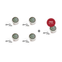 Pigment Play Iridescent Loose Pigment Powder - Angel Wings  4pc Set + 1 Full Size Product Worth 25% Value Free