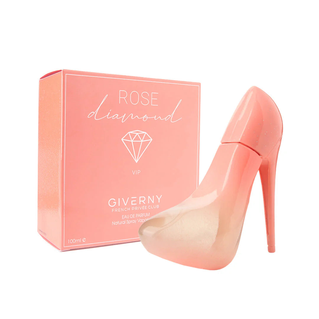 Giverny Rose Diamond Eau De Parfum 100ml 4pc Set + 1 Full Size Product Worth 25% Value Free
