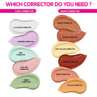 L.A. Girl Hd Pro Conceal-Apricot Corrector 4pc Set + 1 Full Size Product Worth 25% Value Free