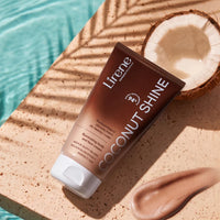 4pc Set + 1 Full Size Product Worth 25% Value Free Lirene Coconut Shine illuminating Body And Face Cream