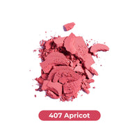 LAMEL Blush cheek colour №407 Apricot 4pc Set + 1 Full Size Product Worth 25% Value Free