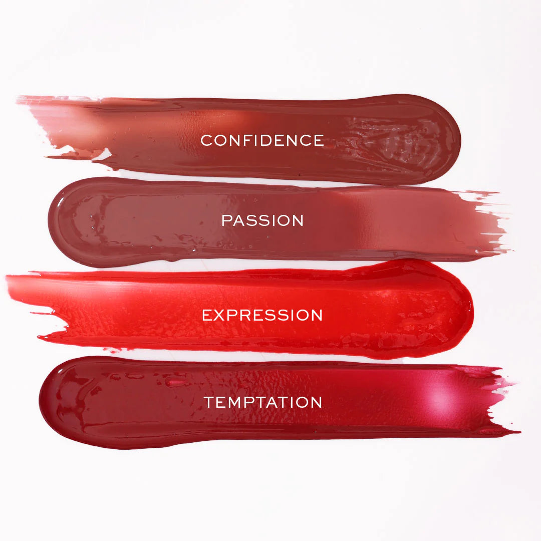 Lamel Lip Stain Hydrating Lip Tint 04 Temtation 4pc Set + 1 Full Size Product Worth 25% Value Free