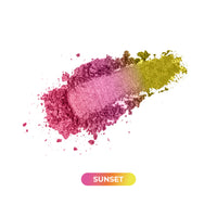 L.A Girl Shade Shifter Duo Chrome Eyeshadow  Sunset 4pc Set + 1 Full Size Product Worth 25% Value Free