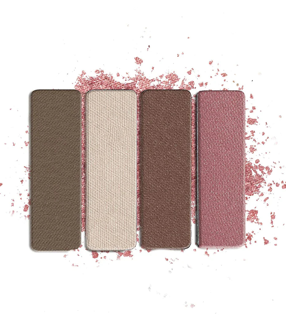 Wet N Wild Color Icon Eyeshadow Quad - Silent Treatment 4pc Set + 1 Full Size Product Worth 25% Value Free