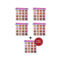 BH Hangin' In Hawaii 16 Color Eyeshadow Palette 4pc Set + 1 Full Size Product Worth 25% Value Free