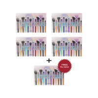 Bh Cosmetics Crystal Zodiac - 12 Piece Brush Set 4pc Set + 1 Full Size Product Worth 25% Value Free