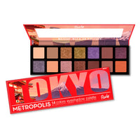 Rude Metropolis 14 Eyeshadows - Tokyo 4pc Set + 1 Full Size Product Worth 25% Value Free