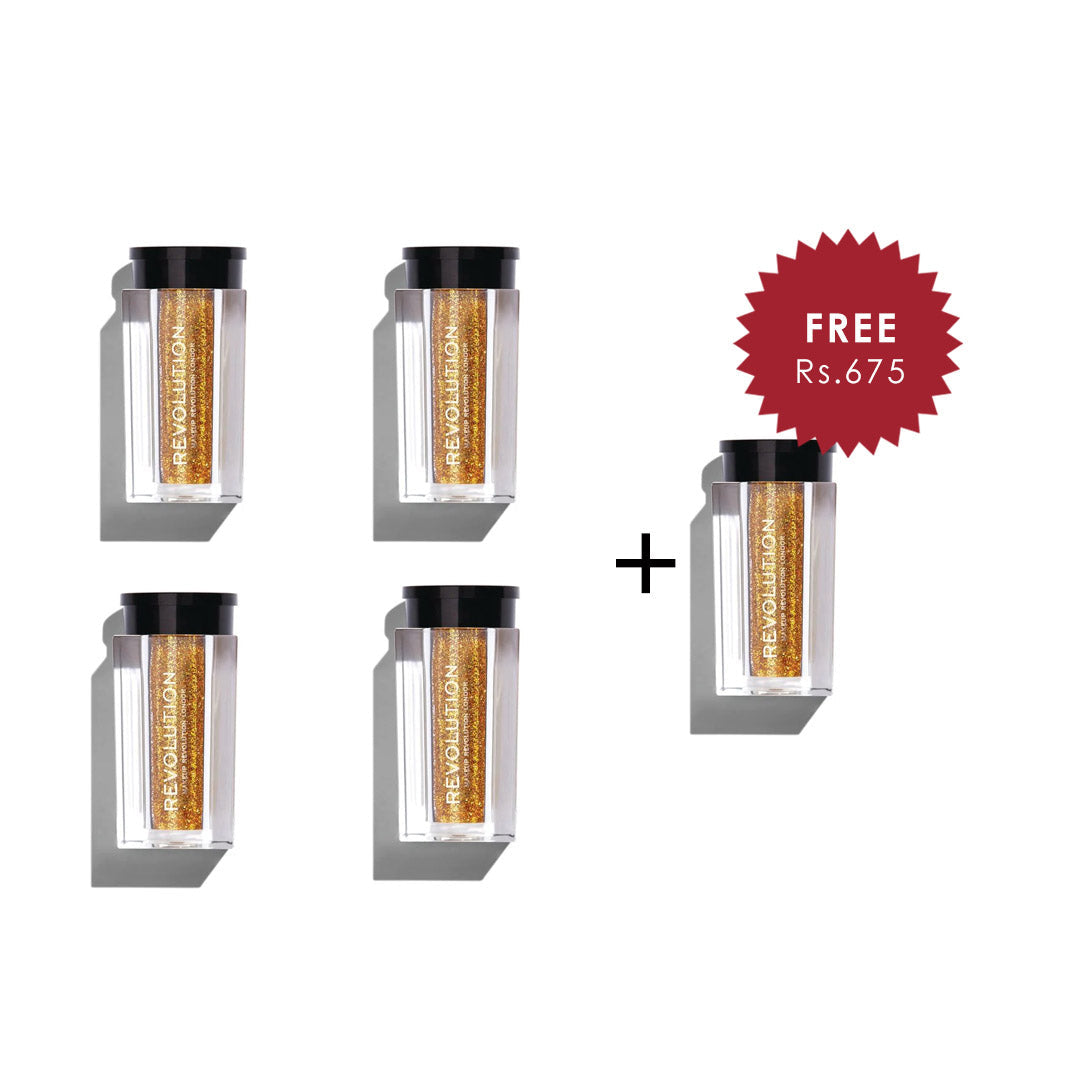 Makeup Revolution Glitter Bomb Bling Thing 4pc Set + 1 Full Size Product Worth 25% Value Free