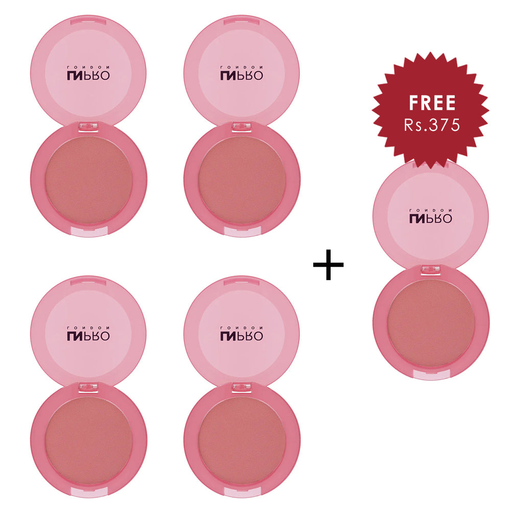 LN Pro Blush Berry-104 4pc Set + 1 Full Size Product Worth 25% Value Free