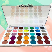 Pigment Play Playground Hero 35 Pan Shadow Palette – Arcoiris 4pc Set + 1 Full Size Product Worth 25% Value Free