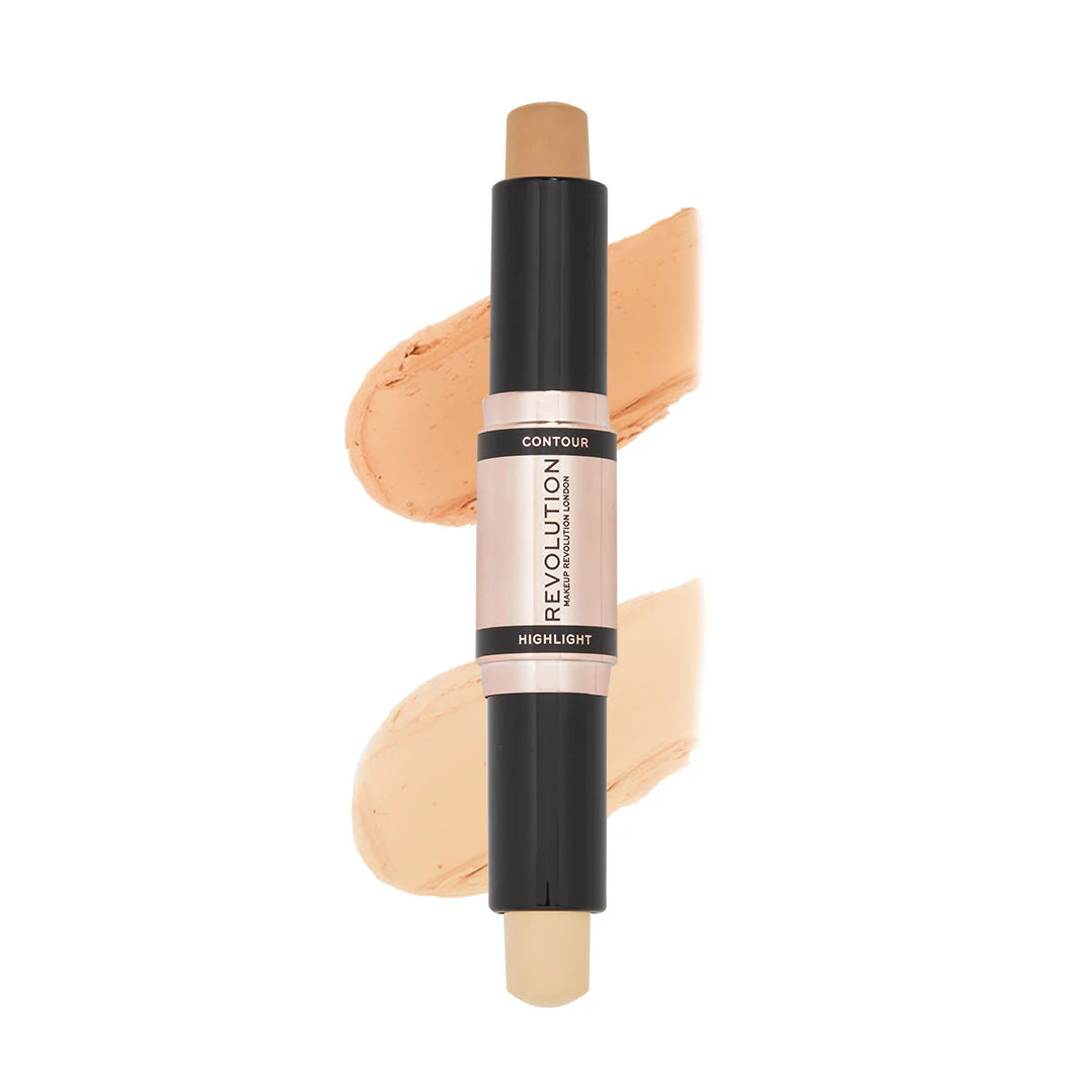 Revolution Fast Base Contour Stick Light 4pc Set + 1 Full Size Product Worth 25% Value Free