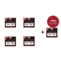 1991 by Alycia Marie False Lashes: Pinky Promise 4pc Set + 1 Full Size Product Worth 25% Value Free