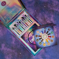 BH Crystal Zodiac 25 Color Eyeshadow & Highlighter Palette 4pc Set + 1 Full Size Product Worth 25% Value Free