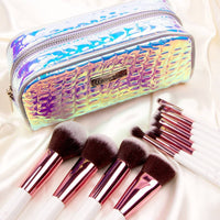 bh Crystal Quartz â€“12 Piece Brush Set 4pc Set + 1 Full Size Product Worth 25% Value Free