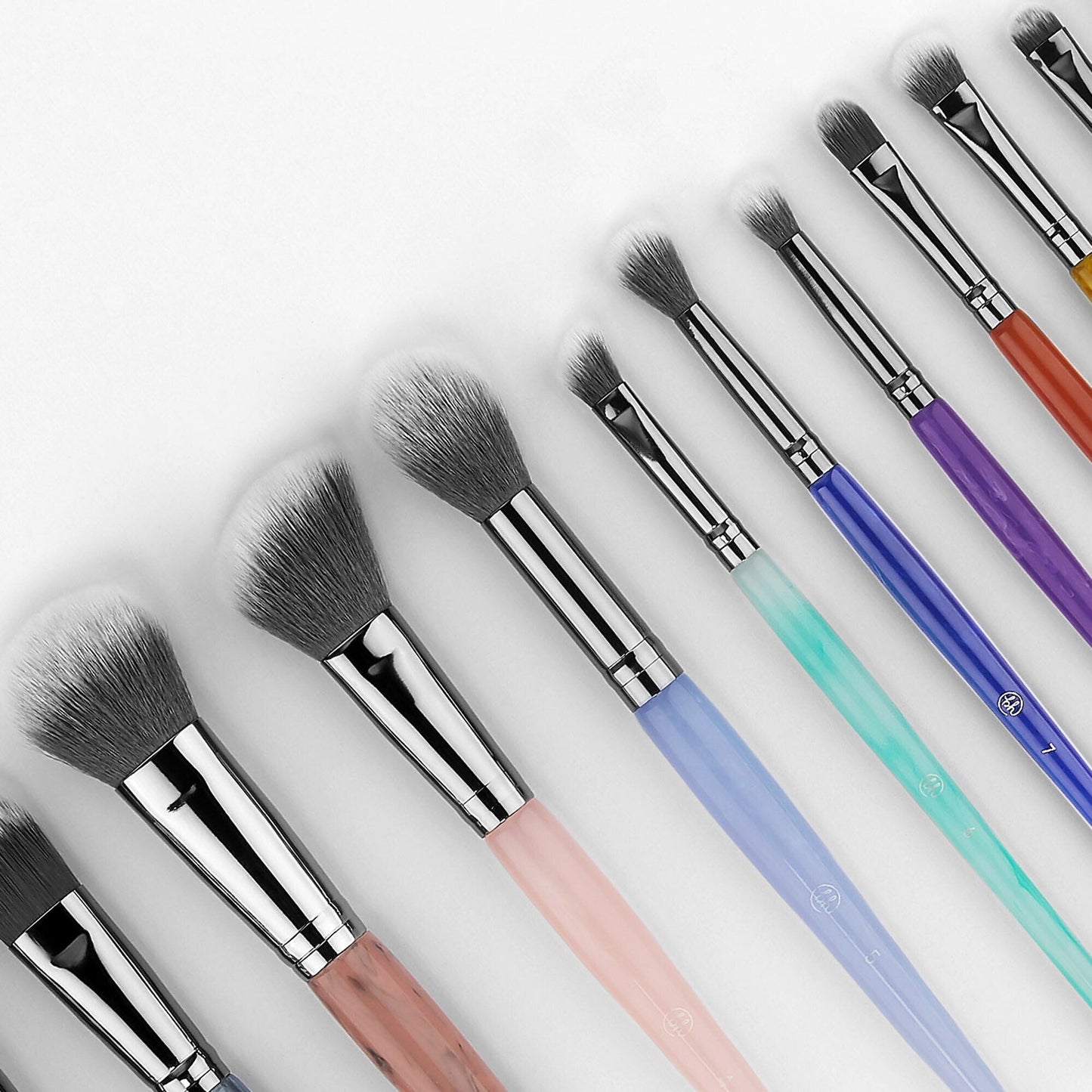 Bh Cosmetics Crystal Zodiac - 12 Piece Brush Set 4pc Set + 1 Full Size Product Worth 25% Value Free