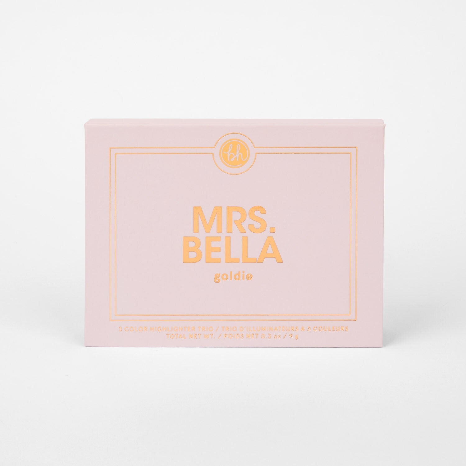 BH Mrs. Bella Goldie 3 Color Highlighter Trio 4pc Set + 1 Full Size Product Worth 25% Value Free