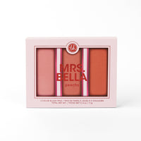 BH Mrs. Bella Peachy 3 Color Blush Trio 4pc Set + 1 Full Size Product Worth 25% Value Free