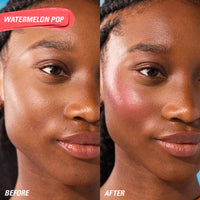 Revolution Superdewy Liquid Blush Burst Watermelon Pop Coral 4pc Set + 1 Full Size Product Worth 25% Value Free
