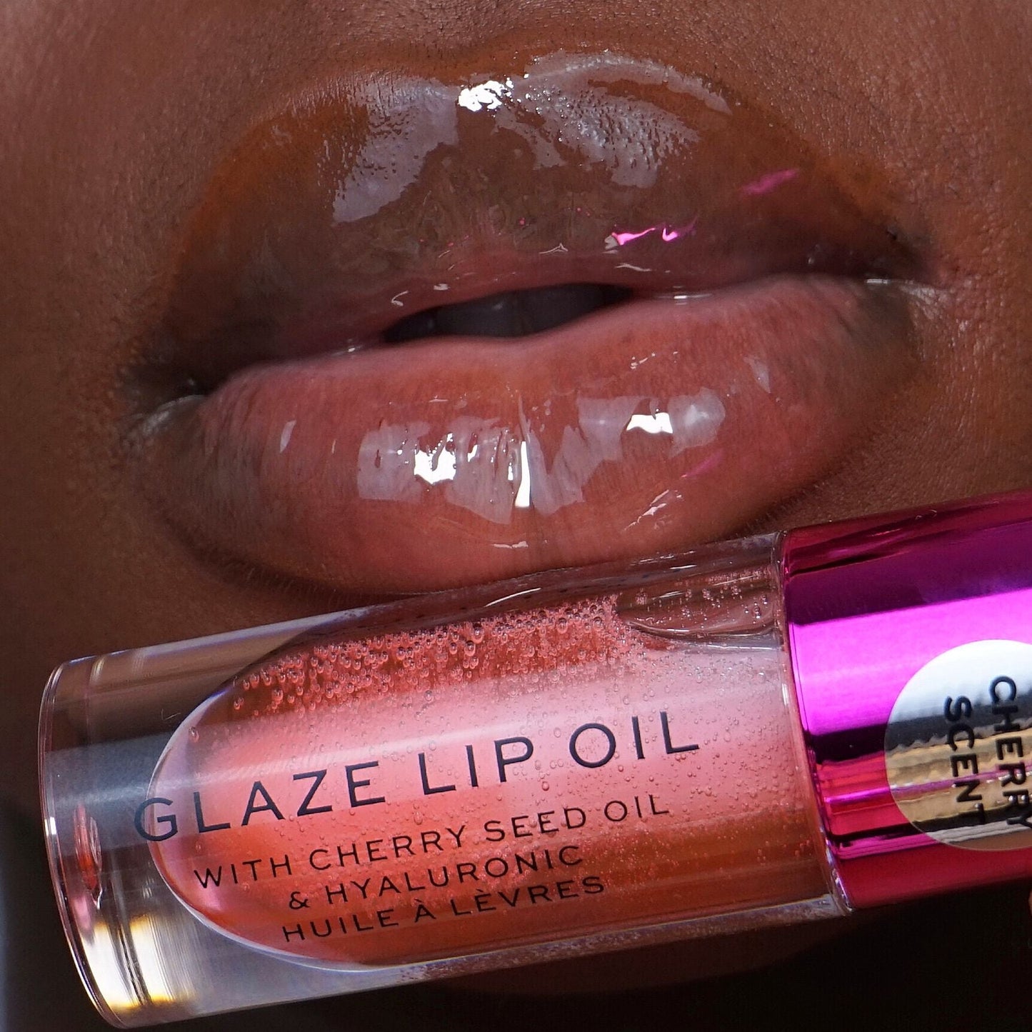 Makeup Revolution Glaze Lip Oil Lust Clear 4pc Set + 1 Full Size Product Worth 25% Value Free