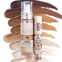 Makeup Revolution IRL Filter Finish Concealer C6 4pc Set + 1 Full Size Product Worth 25% Value Free