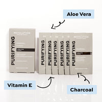 Revolution Skincare Pore Cleansing Charcoal Nose Strips 4pc Set + 1 Full Size Product Worth 25% Value Free