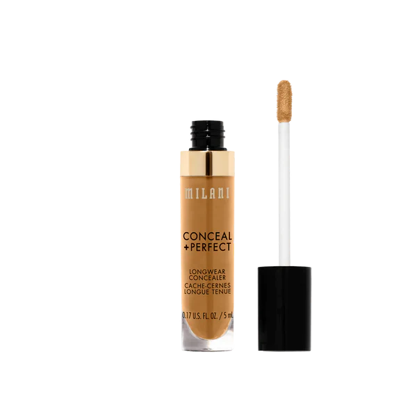 Milani Conceal + Perfect Long Wear Concealer Deep Tan 4pc Set + 1 Full Size Product Worth 25% Value Free