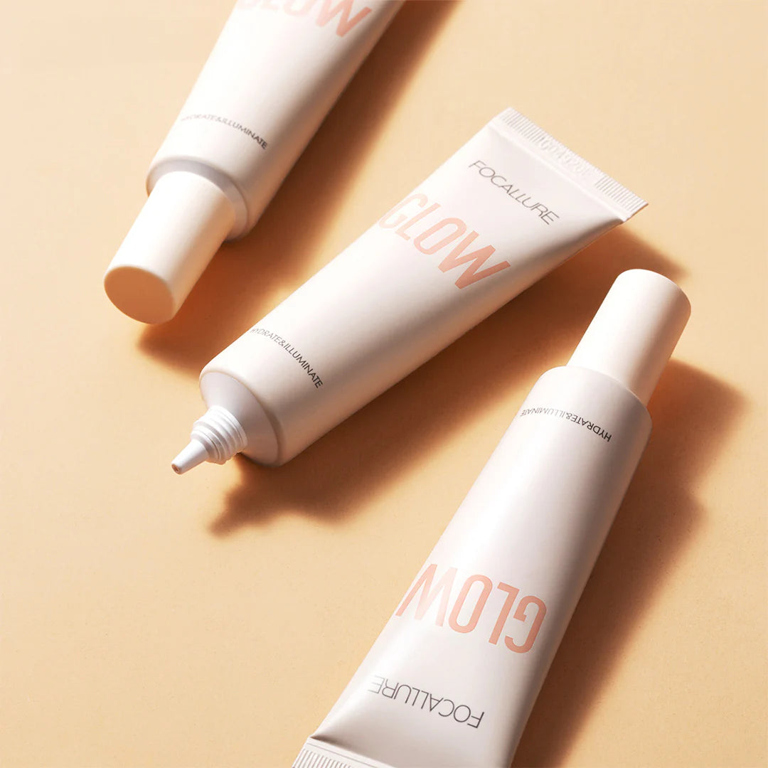 Focallure Glowmax Hydrating Primer 4pc Set + 1 Full Size Product Worth 25% Value Free