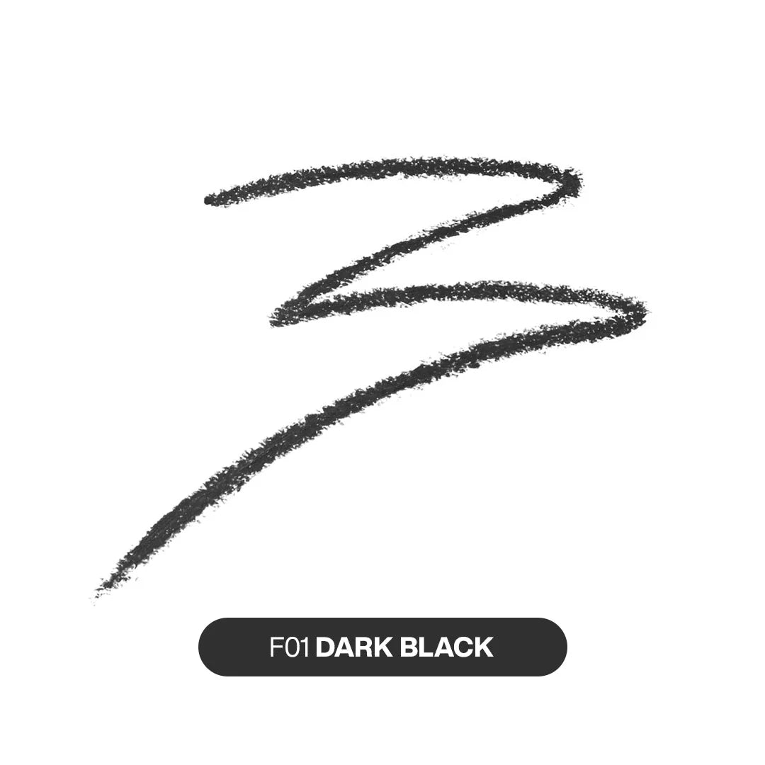 Focallure FA243 Perfectly Defined Gel Eyeliner F01 Dark Black 4pc Set + 1 Full Size Product Worth 25% Value Free