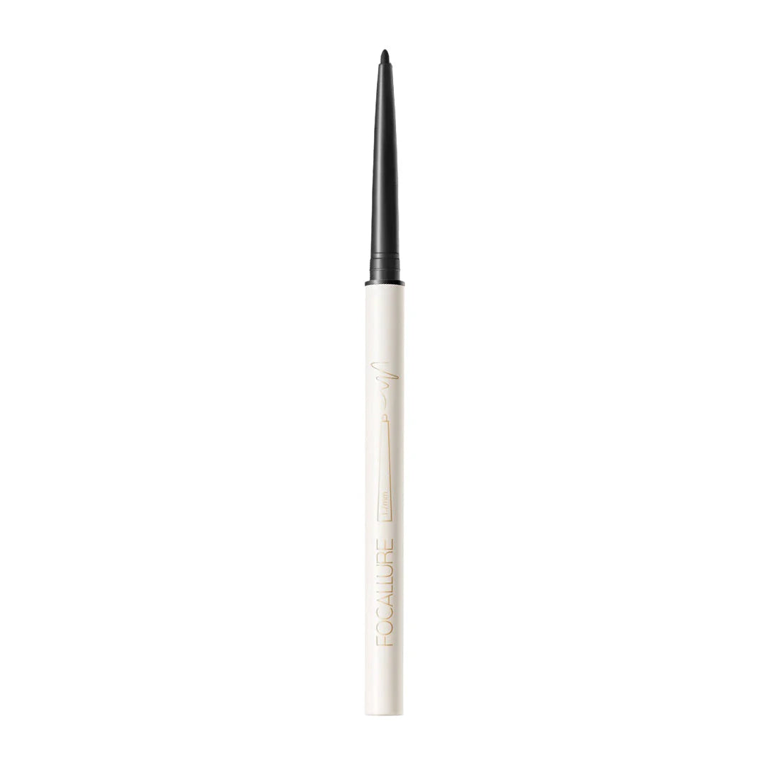 Focallure FA243 Perfectly Defined Gel Eyeliner F01 Dark Black 4pc Set + 1 Full Size Product Worth 25% Value Free
