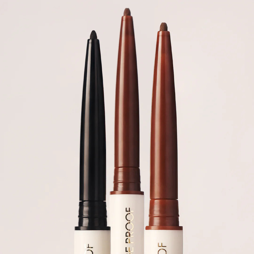 Focallure FA243 Perfectly Defined Gel Eyeliner F03 Light Brown 4pc Set + 1 Full Size Product Worth 25% Value Free