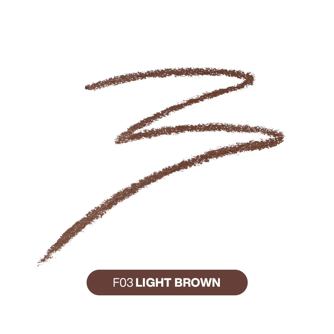 Focallure FA243 Perfectly Defined Gel Eyeliner F03 Light Brown 4pc Set + 1 Full Size Product Worth 25% Value Free