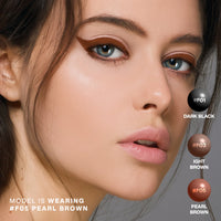 Focallure FA243 Perfectly Defined Gel Eyeliner F05 Pearl Brown 4pc Set + 1 Full Size Product Worth 25% Value Free