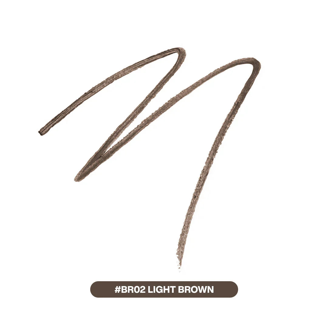 Focallure Skinny 2 in 1 Eyebrow Pencil Light Brown 4pc Set + 1 Full Size Product Worth 25% Value Free