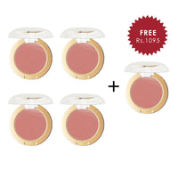 Focallure Lush Flush On Cream Blush #PK04 My Tease 4pc Set + 1 Full Size Product Worth 25% Value Free
