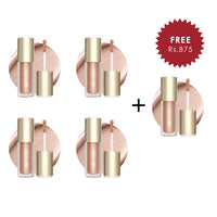 Focallure Light To Light Liquid Highlighter #CP02- Desire Oxygen 4pc Set + 1 Full Size Product Worth 25% Value Free