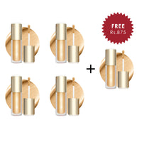 Focallure Light To Light Liquid Highlighter #GD01- Golden Wind 4pc Set + 1 Full Size Product Worth 25% Value Free