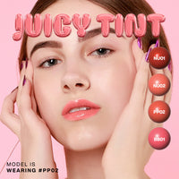 Focallure Color Lasting Lip Tint-#PP02 4pc Set + 1 Full Size Product Worth 25% Value Free