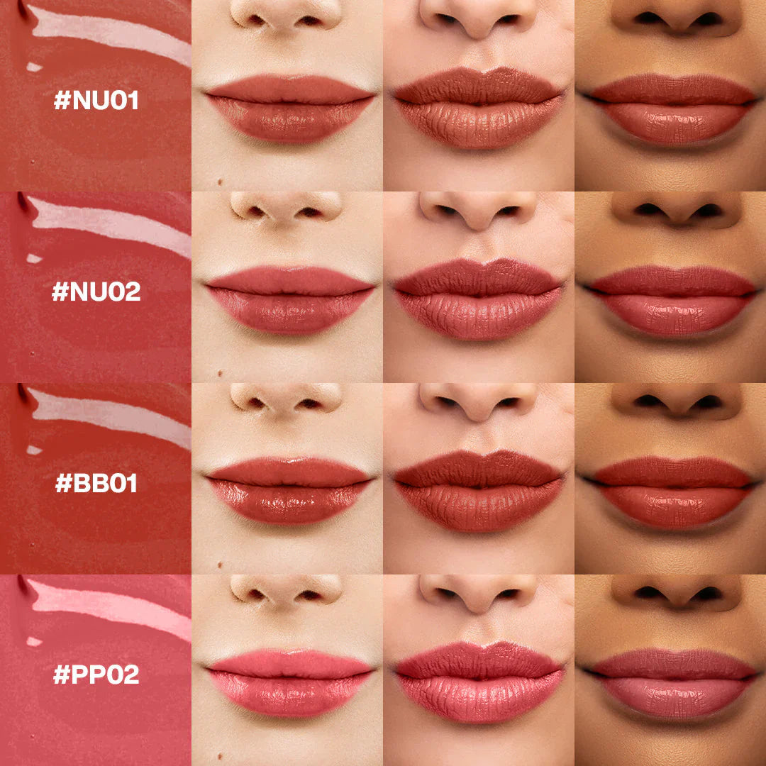 Focallure Color Lasting Lip Tint-#PP02 4pc Set + 1 Full Size Product Worth 25% Value Free