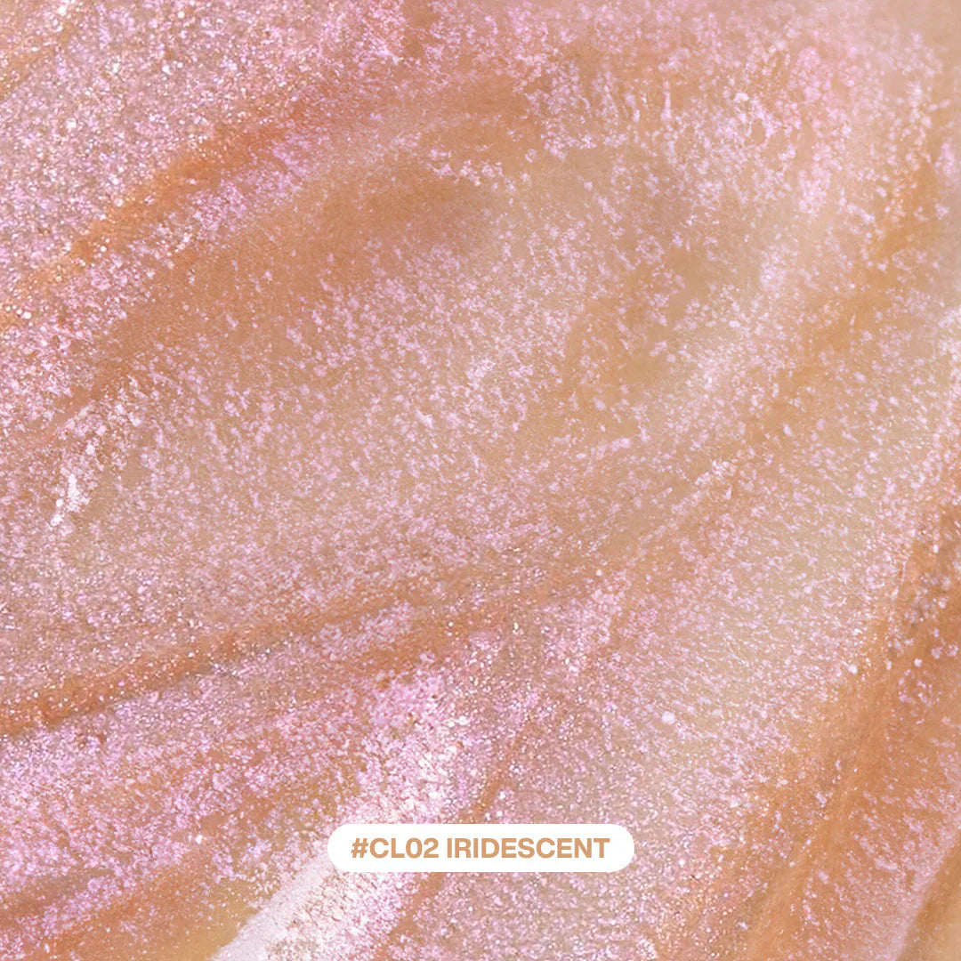 Focallure Star-studded Lip Gloss #CL02 Iridescent 4pc Set + 1 Full Size Product Worth 25% Value Free